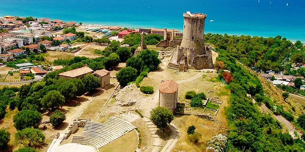 Itália com Península Sorrentina